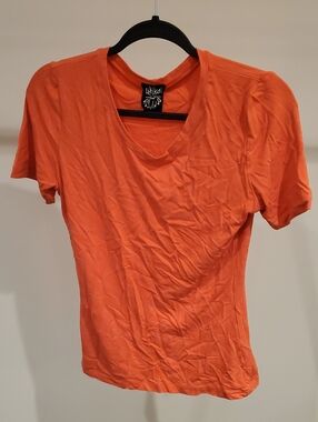 Lilikoi - Orange V-Neck Women's Tee